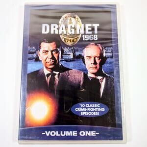 Dragnet 1968 Volume One DVD Jack Webb Harry Morgan 10 Classic Episodes New